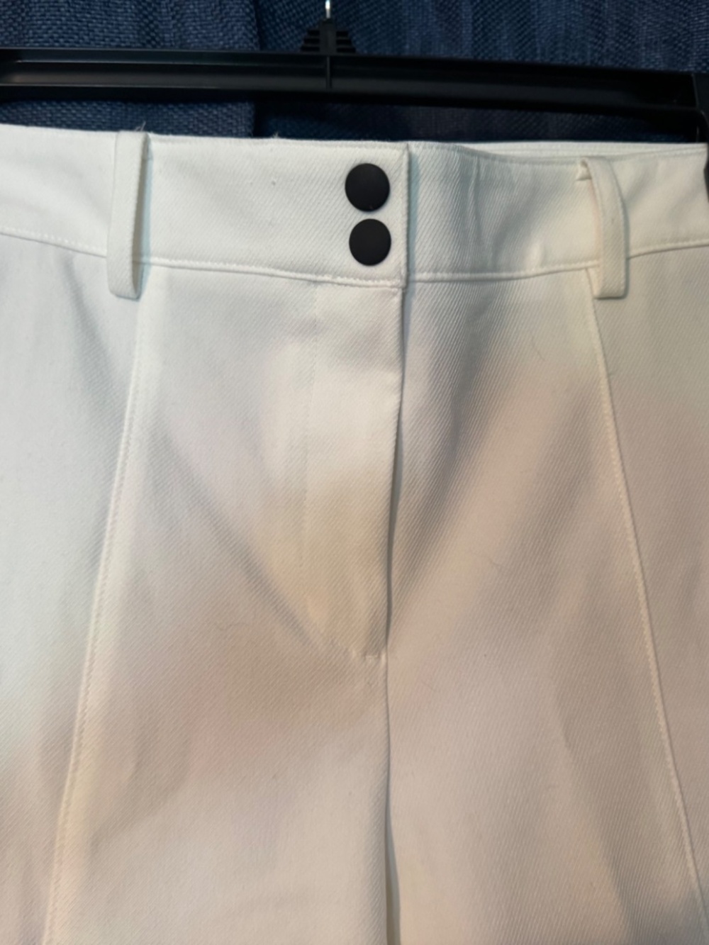 NWT Talbots Chatham Ankle Pants Women's 12P White Stretch Slim Leg - Picture 7 of 16